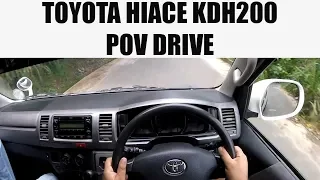Toyota Hiace KDH200 POV Drive