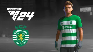 EAFC 24 PS5 - SPORTING CP / LISBON - PLAYER FACES AND RATINGS - 4K60FPS