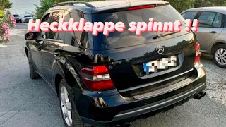 Mercedes W164 Hecklappe zieht nicht zu