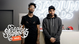 21 Savage Goes Sneaker Shopping with Complex