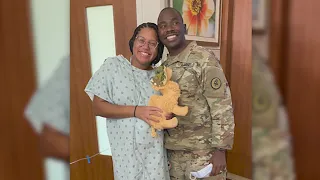 Husband serving in Iraq surprises wife hours before birth of first child