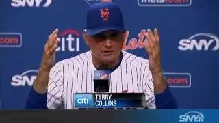 Terry Collins talks about crazy night at Citi Field