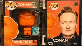 Funko POP Conan O'Brien Orange SDCC 2019 Exclusive #SDCC #TeamCoco