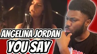 Angelina Jordan - You Say (Lauren Daigle) Xmas Concert REACTION VIDEO