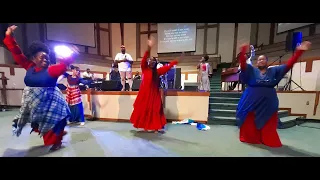 "Great Are You Lord" Praise Dance TSNBN Worship Service