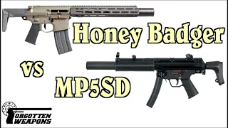 Can the Honey Badger Replace the MP5SD?