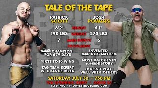 Patrick Scott vs. Josh Powers [FULL MATCH | Bring The Noise]
