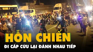 Hỗn chiến vì tiếng nẹt pô xe, đi cấp cứu gặp nhau lại đánh tiếp