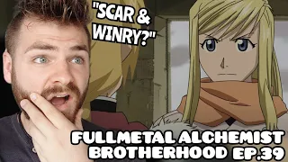 SCAR Vs. WINRY??!!!! | FULLMETAL ALCHEMIST BROTHERHOOD EPISODE 39 | New Anime Fan! | REACTION