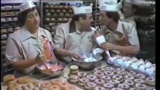Dunkin Donuts  Time to Make the Donuts w Fred the Baker 1981 ORIGINAL EDIT
