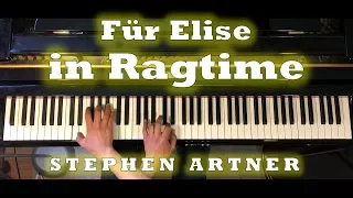 Für Elise done right (that is, in ragtime)
