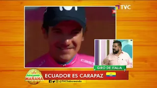 Richad Carapaz es campeón del Giro de Italia 2019