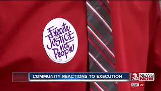 Small crowd protested against Moore's execution