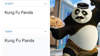 Kung Fu Panda in different languages meme | Part 3