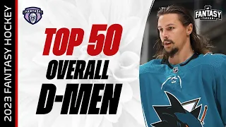 Fantasy Hockey Advice - TOP 50 DEFENCEMEN for 2023-24 - Fantasy Hockey Draft Strategy