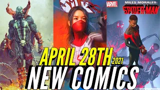 NEW COMIC BOOKS RELEASING APRIL 28th 2021 MARVEL COMICS & DC COMICS PREVIEWS COMING OUT THIS WEEK