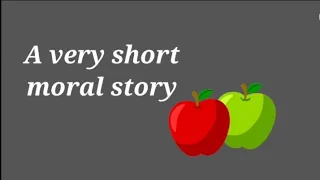 A One minute story | Moral stories | Short story | #moralstories