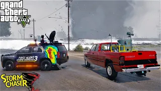 GTA 5 Mods - Mega Storm Destroys Los Santos With Tornado's, Thunderstorms & Flooding