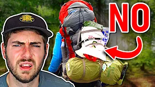 5 Backpacking Gear Mistakes only STUPID People Make