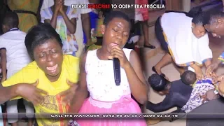 God healed people through odehyieba Priscilla's worship @ Asankregua