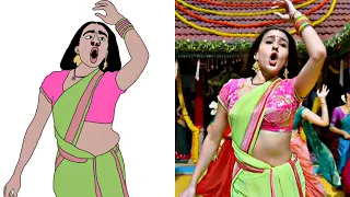 Atrangi re: Chaka Chak Video Song Drawing Meme | A.R.Rahman | Sara A K, Dhanush