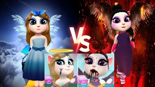 My Talking Angela 2|New Year Update Gameplay|Angel 😇 Angela Vs Devil 😈 Angela 2 #gameplay