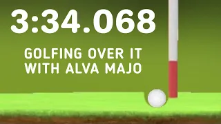 Golfing Over It Speedrun in 3:34.068 (Android)