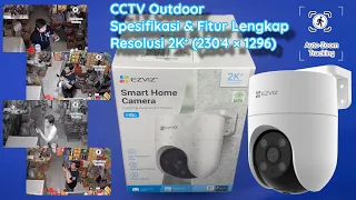 EZVIZ 🔥 H8c 4MP 2K⁺ CCTV Outdoor 🔥 WiFi IP Camera Auto Zoom Tracking 🔥 Unboxing + Quick Review