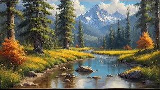 Forest paintings that provide tranquility