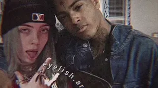 XXXTENTACION and BILLIE EILISH 🥀✨SAD STORY 💔🥀 #xxxxtentacion #billieeilish #rip