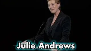 Julie Andrews on THE SOUND OF MUSIC