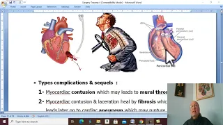 Trauma in Arabic 26 ( Pulmonary , cardiac & oesophageal injuries) , by Dr. Wahdan .