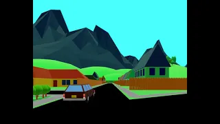 Retro 70s MAGI Synthavision style CGI animation made in Blender 3D (test animation 2)