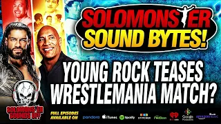 Young Rock Teases WrestleMania 39 Main Event With Roman Reigns?