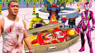 Ironman Died On His Wedding Day in GTA 5 | Franklin Celebrating Ironman Wedding | GTA 5 AVENGERS