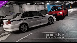 Immersive Realistic Car Crashes - Single #57 - BeamNG.Drive