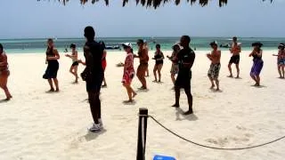 Dominican Republic at NOW Larimar beach - Salsa lesson