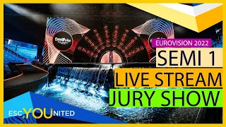 Eurovision 2022: Semi Final 1 - Jury Show Live Stream (From Press Center)