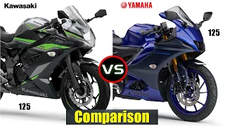 2024 Kawasaki Ninja 125 vs Yamaha R125 | Comparison |TM
