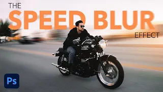 How To Go FAST With Photoshop - The Speed Blur Effect