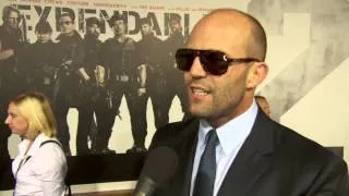 Jason Statham at The Expendables 2 Premiere! [HD]