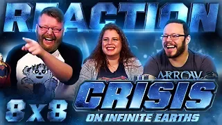 Arrow 8x8 REACTION!! "Crisis on Infinite Earths: Part Four"
