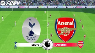 FC 24 | Tottenham vs Arsenal - Premier League 2023/24 - PS5™ Gameplay
