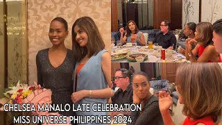 SHAMCEY SUPSUP KASAMANG MAG CELEBRATE NG PAGKAPANALO NI CHELSEA MANALO SA MUP 2024🥳