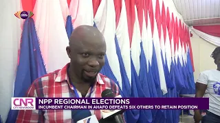 NPP Regional Elections: Incumbent chairman in Ahafo defeats six others to retain seat