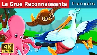 La Grue Reconnaissante | The Grateful Crane Story in French | Contes De Fées Français