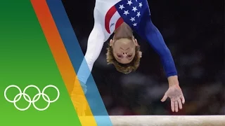 Kerri Strug Vaults at Atlanta 1996 | Epic Olympic Moments