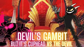 (INDIE CROSS) Devil's Gambit But It's Cuphead VS The Devil | FNF Cover