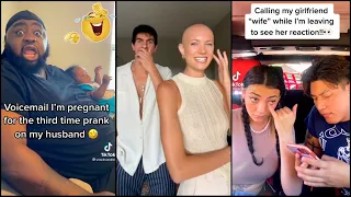 5 Minute of Ultimate Couple Pranks & Goals 😮😂 || Tik Tok Compilation 2021 || TikTok Couple Pranks