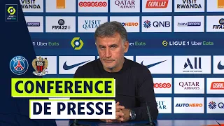 Conférence de presse PARIS SAINT-GERMAIN - OGC NICE (0-0) / 2021-2022